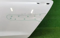 Дверь задняя (сдвижная) левая для Hyundai Solaris 2022 года на фотографиях