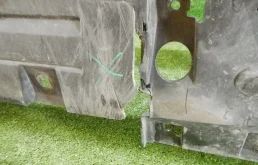 Бампер для Mercedes-Benz CLA class 2025 года на фотографиях