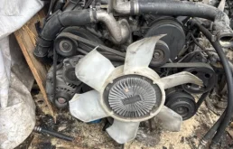 Двигатель без навесного для Mitsubishi Pajero V80 3dr (JDM) 2006-2014