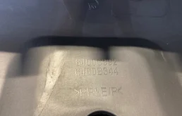 Спойлер переднего бампера для Mitsubishi Pajero Sport на фотографиях