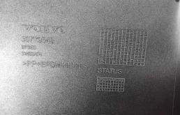 Накладка заднего бампера для Volvo XC70 на фотографиях