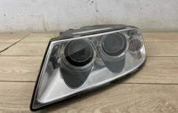 Фара ксенон левая для Volkswagen Touareg 2003 года на фотографиях