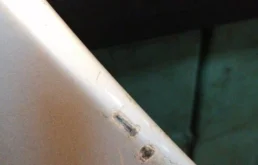 Крыло левое для Opel Astra 2008 года на фотографиях