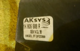 Панель радиатора (телевизор) для Volkswagen Golf 2011 года на фотографиях